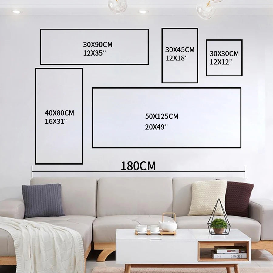100% hand drawn abstract oil painting on canvas Modern Home Golden Line Wall Art Picture Large mural for living room decor paint