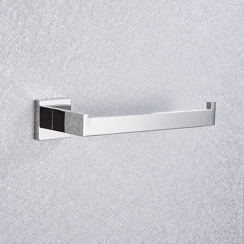 Bathroom Hardware Set Chrome Robe Hook Towel Rail Bar Rack Bar Shelf Tissue Paper Holder Toothbrush Holder Bathroom Accessories