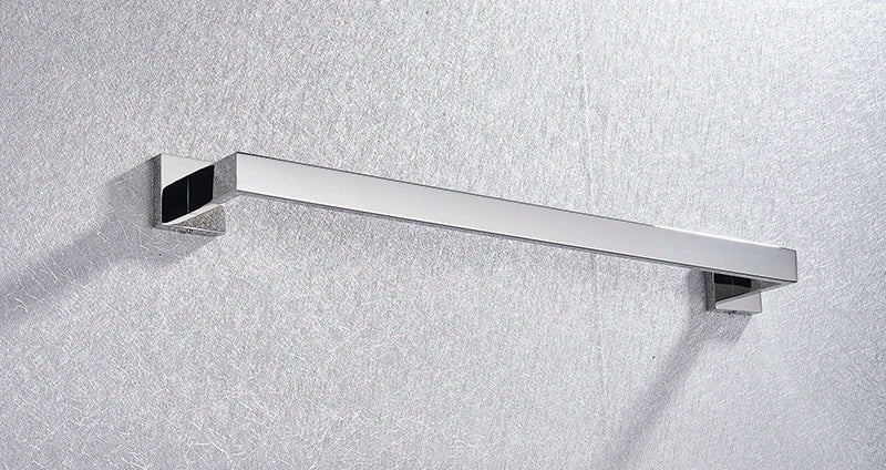 Bathroom Hardware Set Chrome Robe Hook Towel Rail Bar Rack Bar Shelf Tissue Paper Holder Toothbrush Holder Bathroom Accessories