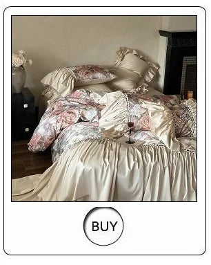 600TC Egyptian Cotton Chic Butterfly Embroidery Bedding Set 100% Cotton Duvet Cover Set Flat/Fitted Bed Sheet Pillowcases 4Pcs