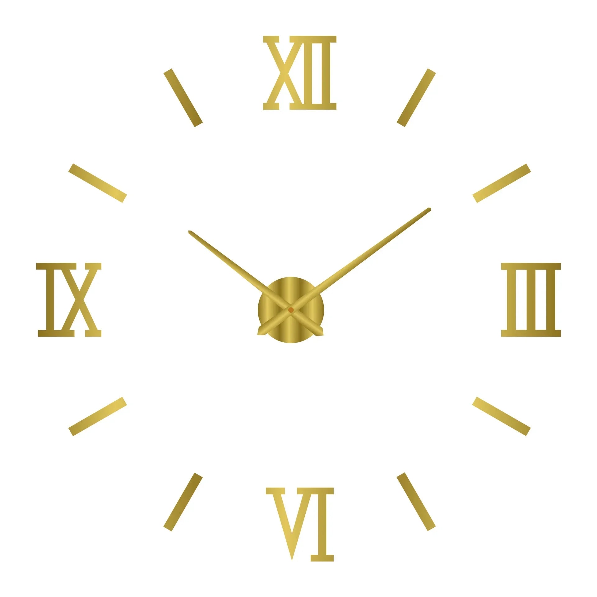 Large 3D Wall Clock Luminous Classic Wall Clocks DIY Digital Clock Wall Watches Stickers Silent Clock for Home Living Room Table