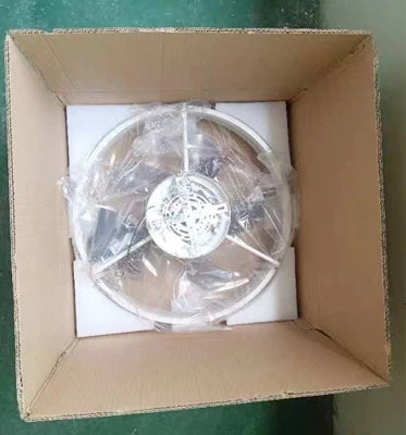 Integrated ceiling fan light, bedroom ceiling fan light, living room dining room ceiling light, modern simple and quiet internet