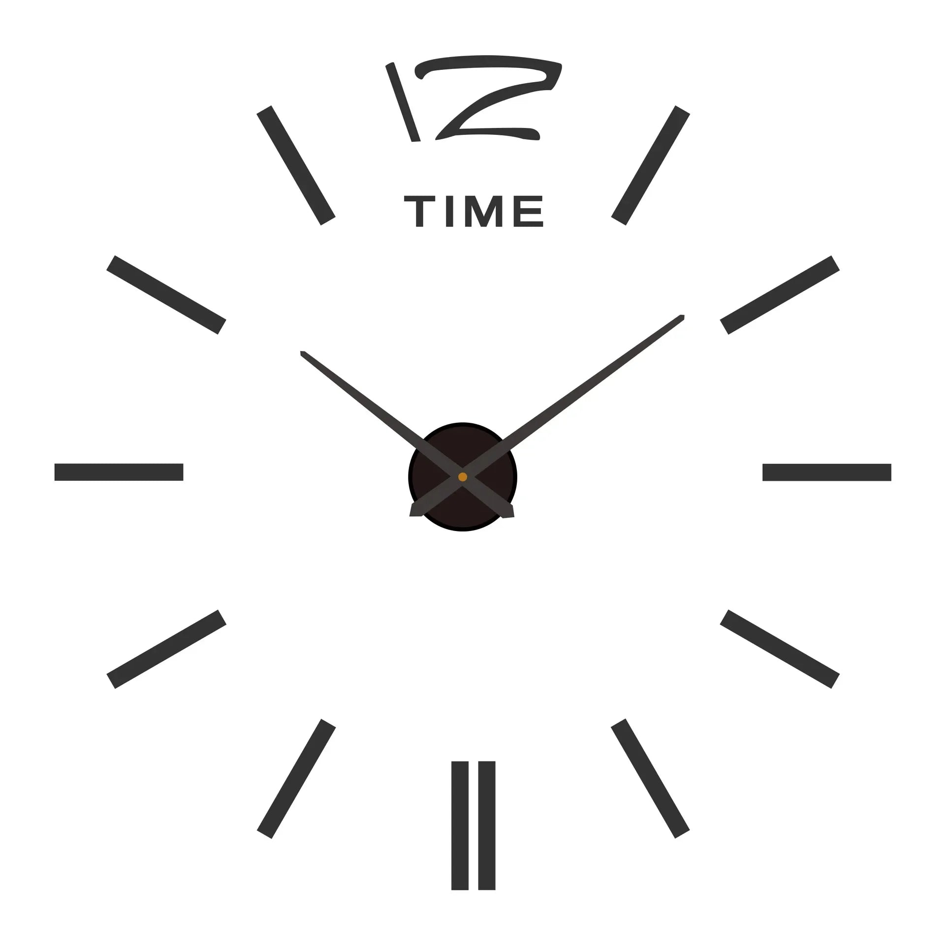 Large 3D Wall Clock Luminous Classic Wall Clocks DIY Digital Clock Wall Watches Stickers Silent Clock for Home Living Room Table