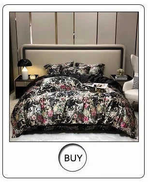 600TC Egyptian Cotton Chic Butterfly Embroidery Bedding Set 100% Cotton Duvet Cover Set Flat/Fitted Bed Sheet Pillowcases 4Pcs