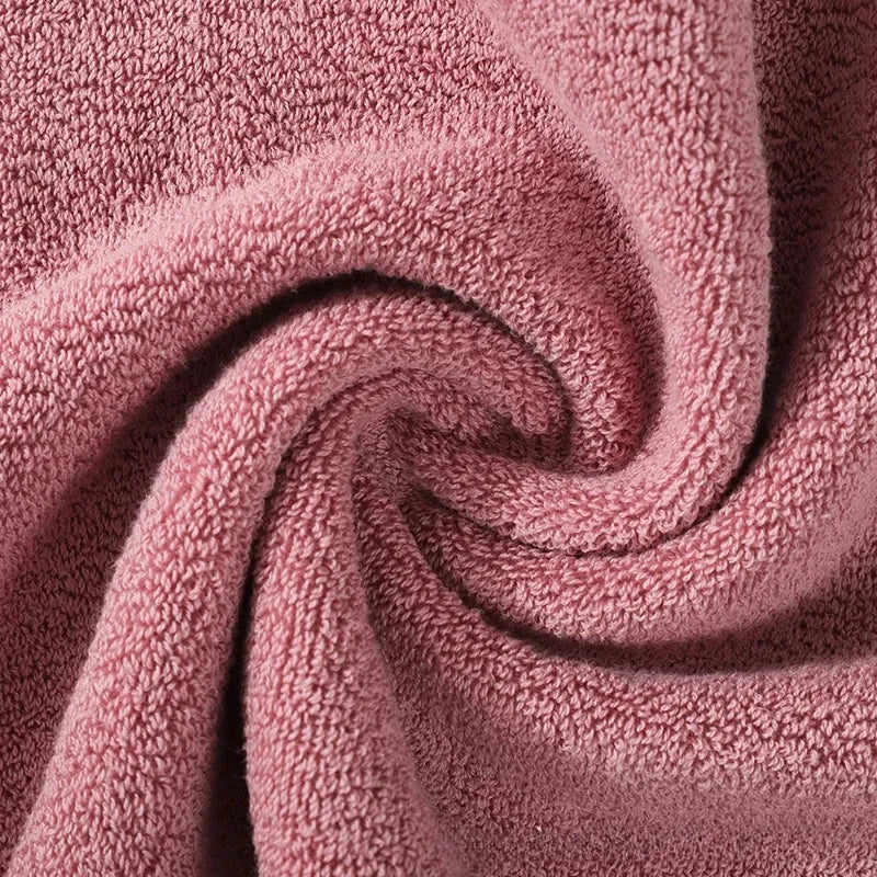 Set of 3 Cotton Bathroom Towels Sets 2pcs Hand Face Towel 35x75cm and 1pcs Big Bath Towels 70X140cm Washcloths Gift Towels 수건 세트