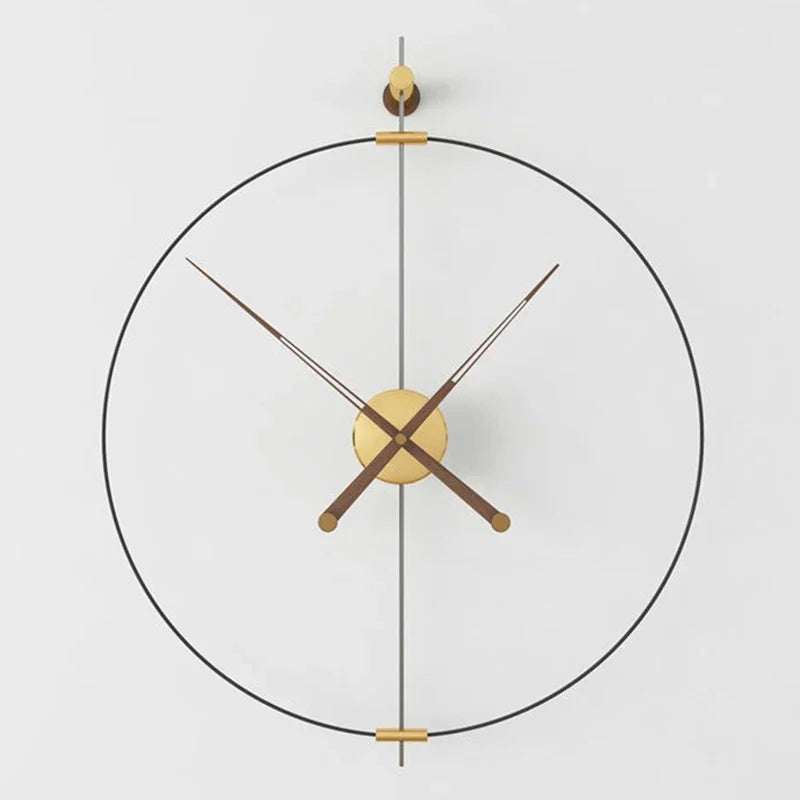 Spain Large  Wall Clocks Nordic Clock Watches Luxury Large Living Room Clocks Design Watch Wall Modern Home Decoration