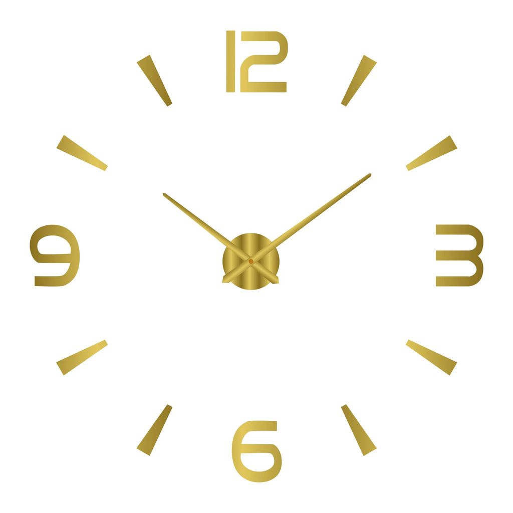 3D Wall Clock Luminous Frameless Wall Clocks DIY Digital Clock Wall Stickers Silent Clock for Home Living Room Office Wall Decor