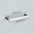 Bathroom Hardware Set Chrome Robe Hook Towel Rail Bar Rack Bar Shelf Tissue Paper Holder Toothbrush Holder Bathroom Accessories