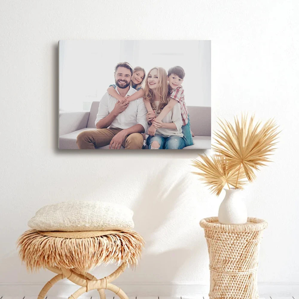 Custom Personal Photos With Frames Canvas Paintings Custom Posters Birthday Gifts Art Photos Pets Wedding Photos Business Logo