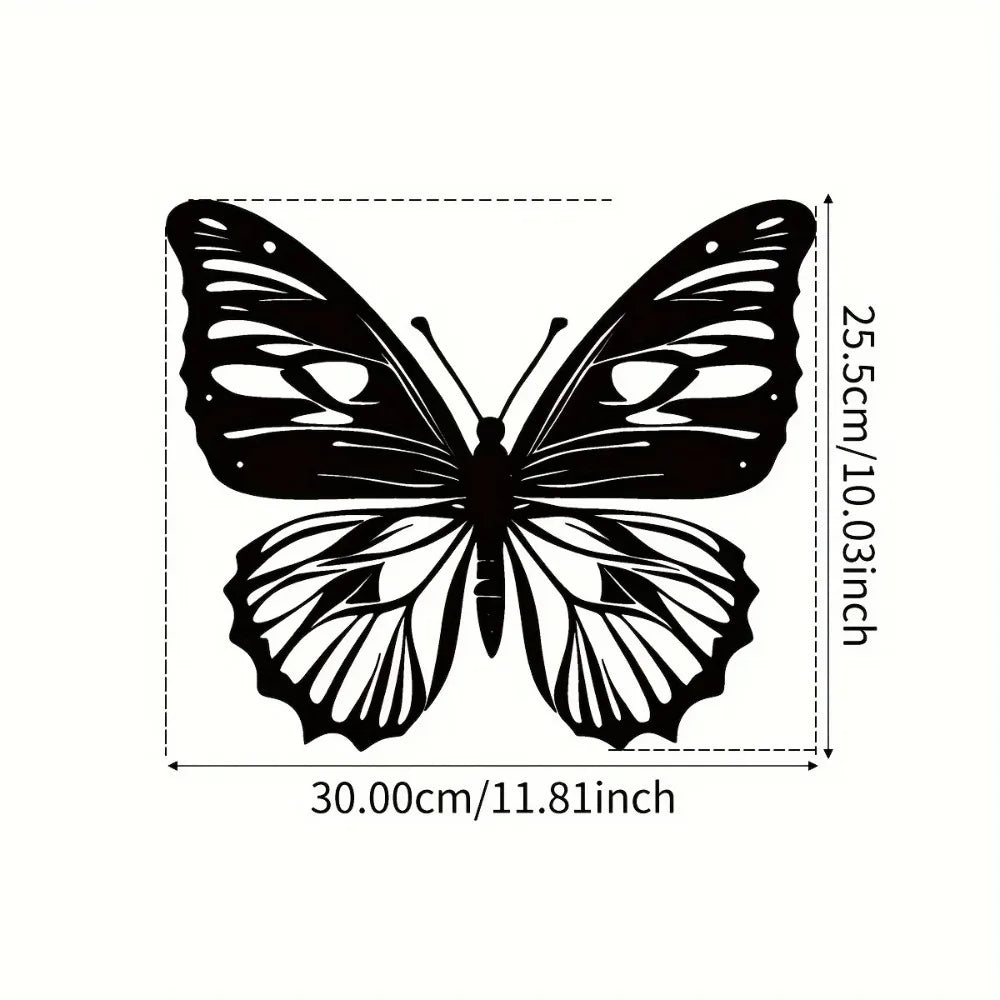3pcs Butterfly Metal Wall Decor, Dragonfly Hummingbird Butterfly Wall Art Hanging Wall Decor Wall decor metal wall hanging