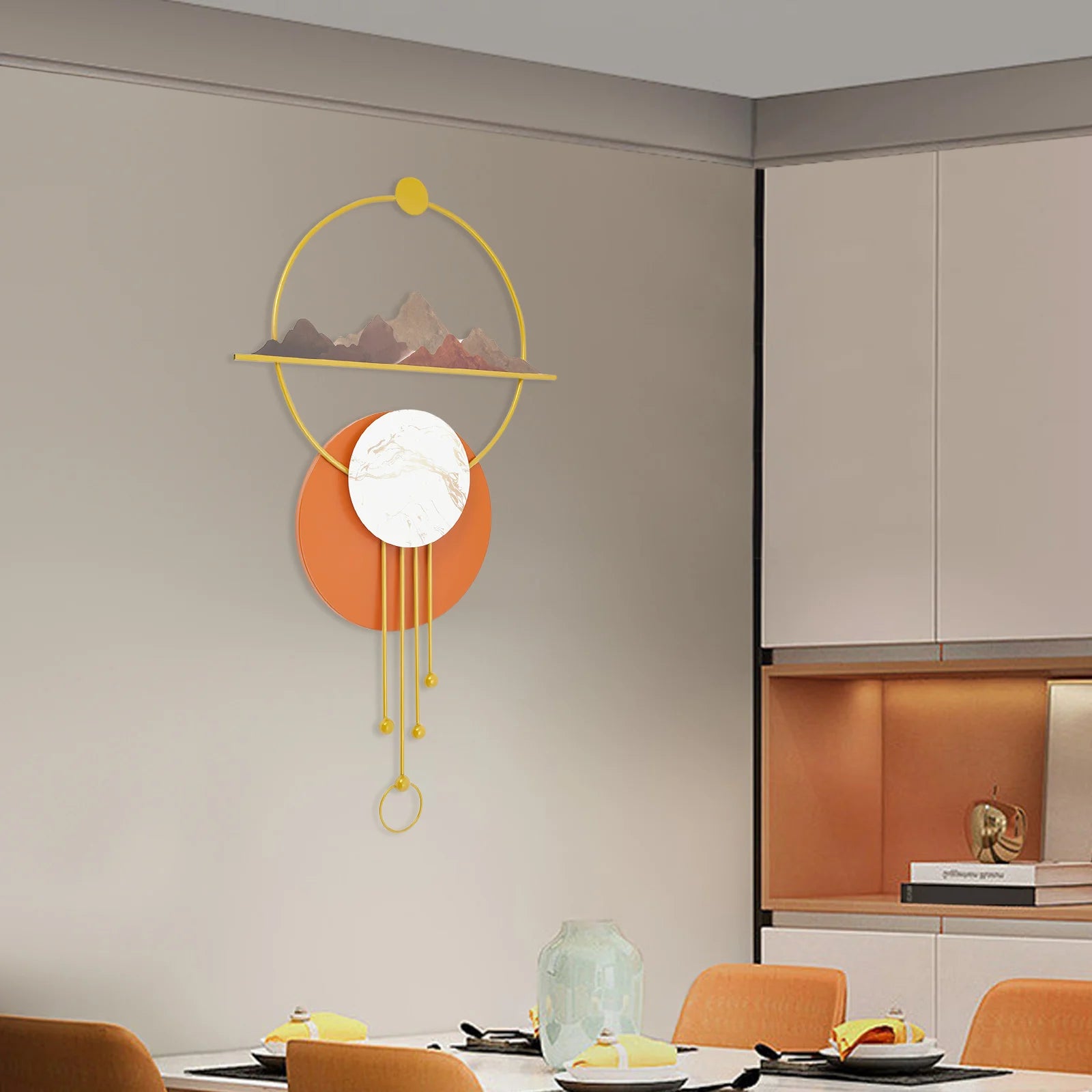 66*119.4cm Iron Wall Decor Hanging Ornaments,Wall Decor, Metal Wall Decor, Metal Wall Art