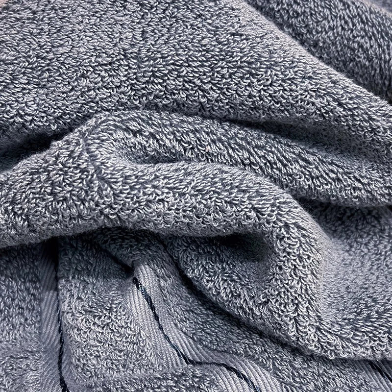 High Quality 100%Cotton Towel Set Bundle,Solid Dark Green Hand+Face+Bath Towel,Soft Absorbent Washcloth For Hotel Home Gift 3pcs