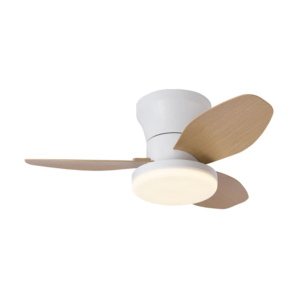 Nordic fan lights, bedrooms, study rooms, dining rooms, modern and minimalist ceiling fan lights, children's rooms, commercial o
