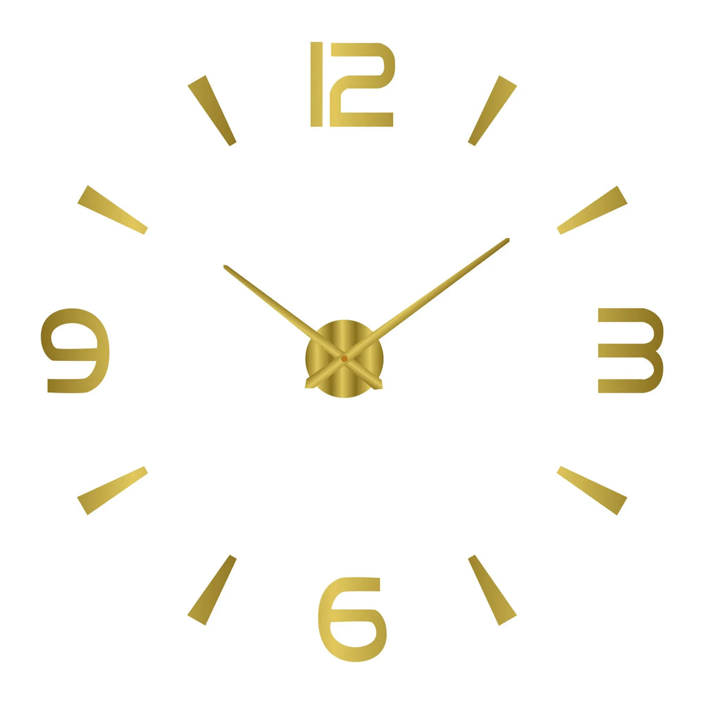Large 3D Wall Clock Luminous Classic Wall Clocks DIY Digital Clock Wall Watches Stickers Silent Clock for Home Living Room Table
