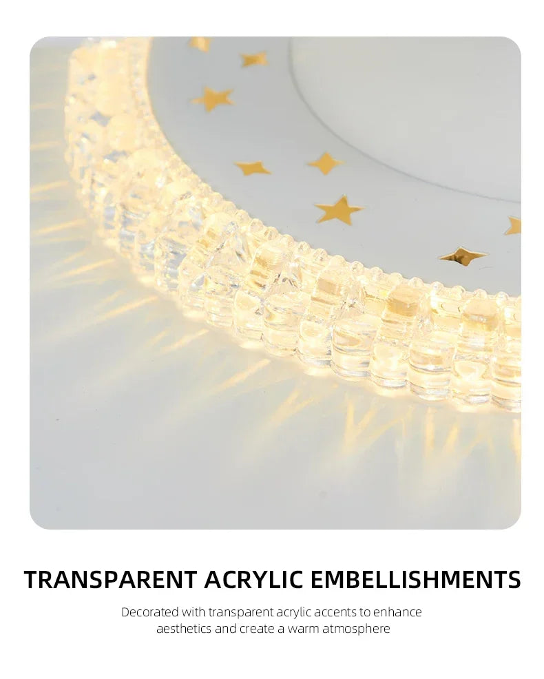 LED Modern Ceiling Fan Light, 360 ° Rotation Function, with Light, Remote Unlimited Adjustment, Bedroom Decorative Lighting