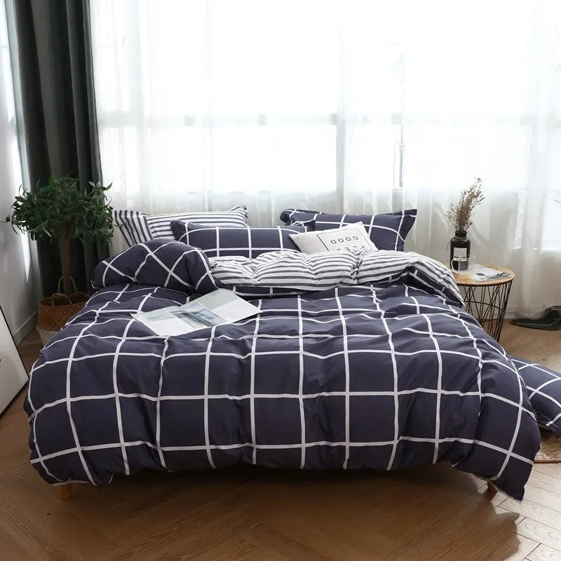 Fall Nordic style Duvet cover 1 PCS Double bed Quilt cover Minimal comforter covers for queen king Twin size bed No Pillowcases