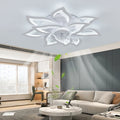 IRALAN Modern Dining Table LED Lamp Ceiling Fan Light  Restaurant Bedroom Fan Lamp Remote Ventilator Home Lighting