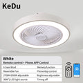 Integrated ceiling fan light, bedroom ceiling fan light, living room dining room ceiling light, modern simple and quiet internet