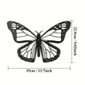 3pcs Butterfly Metal Wall Decor, Dragonfly Hummingbird Butterfly Wall Art Hanging Wall Decor Wall decor metal wall hanging
