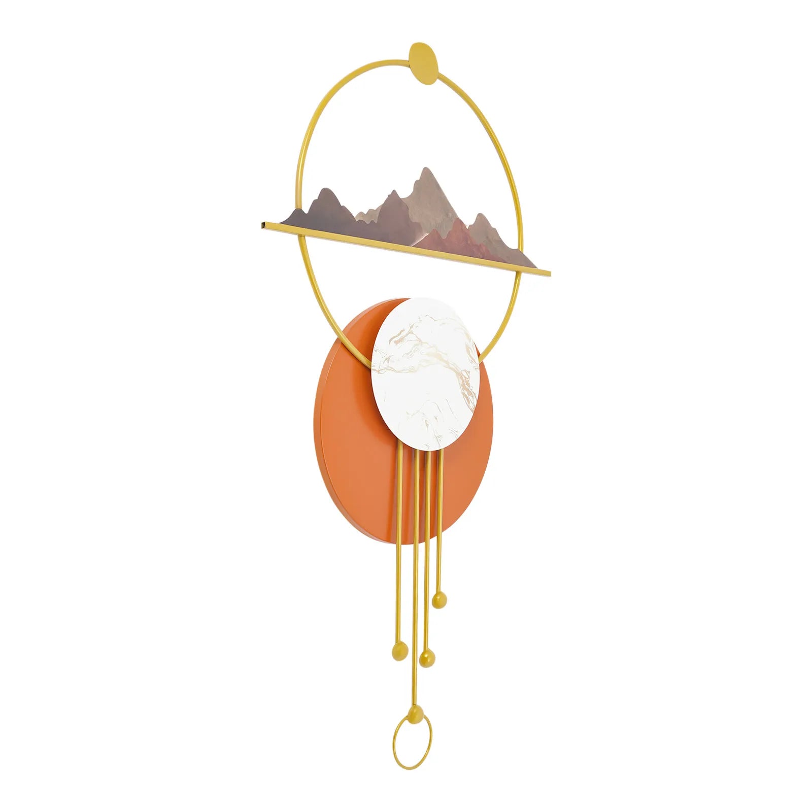 66*119.4cm Iron Wall Decor Hanging Ornaments,Wall Decor, Metal Wall Decor, Metal Wall Art
