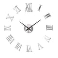 Large 3D DIY Wall Clock Giant Acrylic Mirror Clocks Frameless Big Horloge Home Decoration for Living Room Bedroom Wall Decor