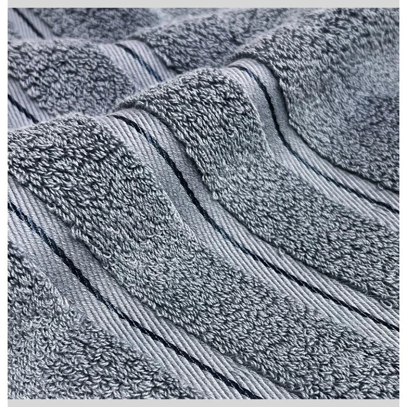 High Quality 100%Cotton Towel Set Bundle,Solid Dark Green Hand+Face+Bath Towel,Soft Absorbent Washcloth For Hotel Home Gift 3pcs