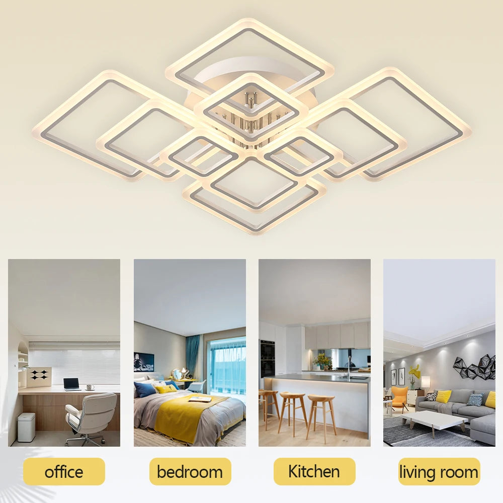 Nordic Minimalist Pendant Light LED Ceiling Lamp Ceiling Chandelier Suitable for Bedrooms Living Rooms Home Lighting Decoration