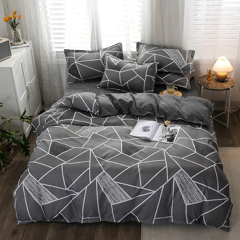 Fall Nordic style Duvet cover 1 PCS Double bed Quilt cover Minimal comforter covers for queen king Twin size bed No Pillowcases